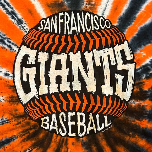 San Francisco Giants Burst Tie-Dye T-Shirt - Picture 4 of 6